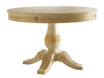 VIVIEN - Extending round solid wood dining table by Martini Interiors - view 2